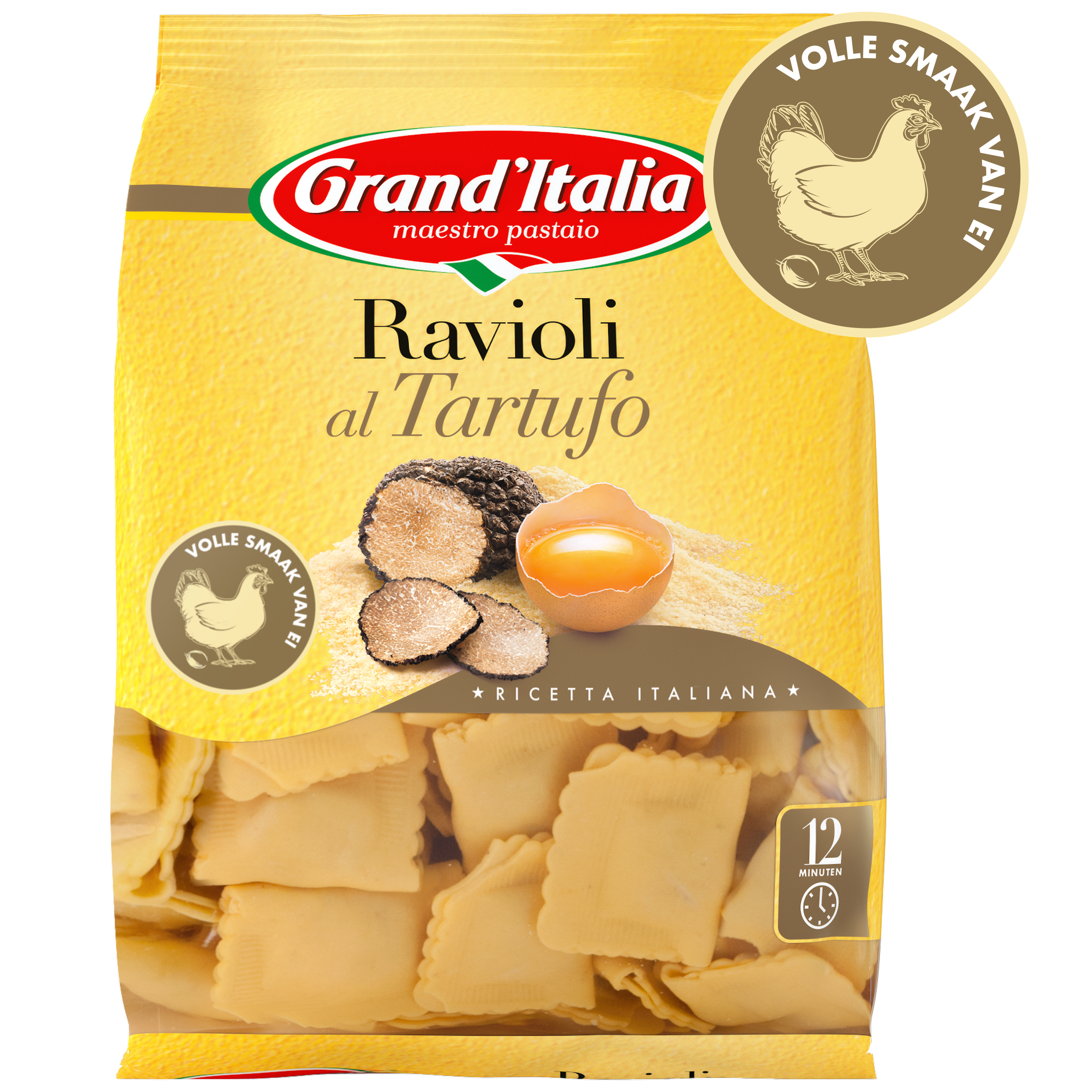 Pasta Ravioli al Tartufo 220g claim Grand'Italia
